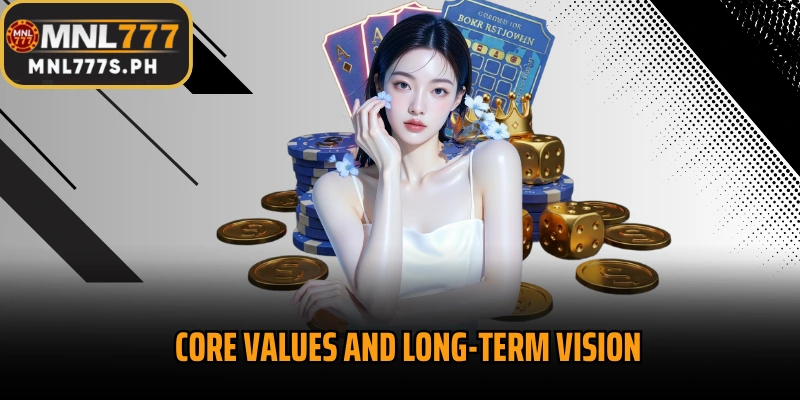Core values and long-term vision of the brandMNL777