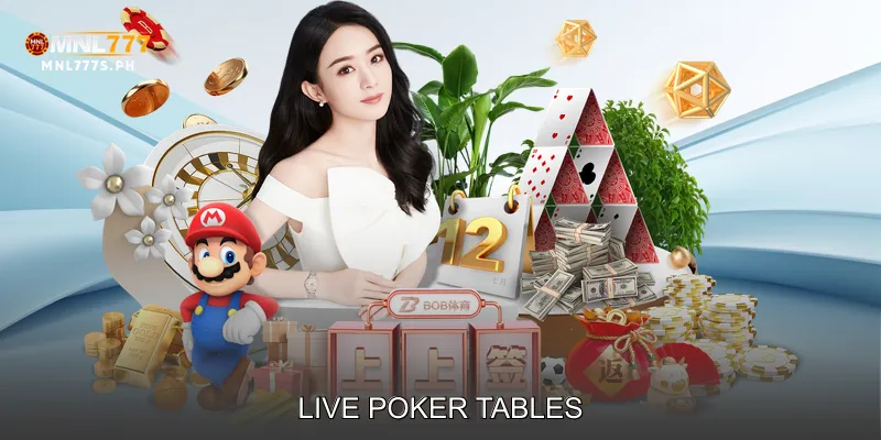 Live Poker Tables