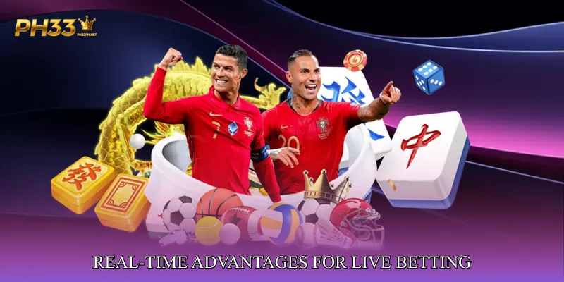 Real-Time Advantages for Live Betting
