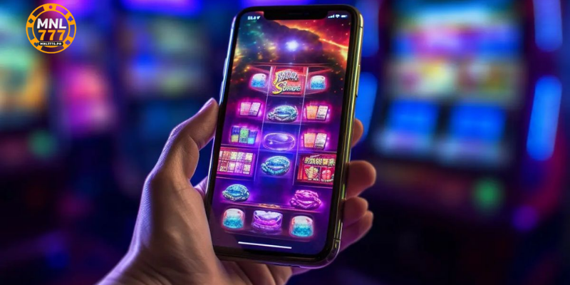                       Playing live casino games on a smartphone
